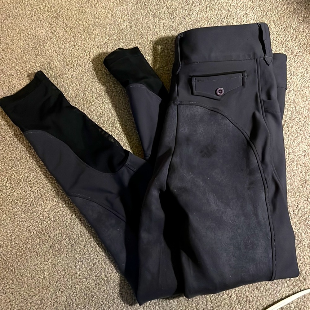 NEW Free Ride Equestrian Suede Full Seat Breeches 26